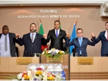 Cesar Brisolara eleito presidente da Câmara de Vereadores de Pelotas-RS em 2023.